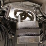 Chloe Hand Bag Leather Gray bs4101