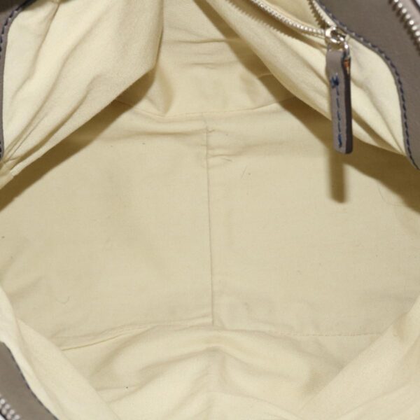 Chloe Hand Bag Leather Gray bs4101