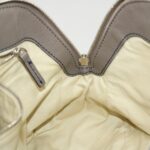 Chloe Hand Bag Leather Gray bs4101