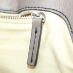 Chloe Hand Bag Leather Gray bs4101