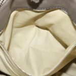 Chloe Hand Bag Leather Gray bs4101