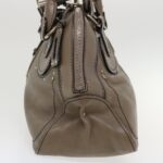 Chloe Hand Bag Leather Gray bs4101
