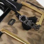 Chloe Hand Bag Leather Brown 03-11-50 bs4553