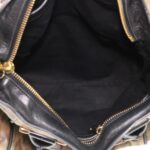 Chloe Hand Bag Leather Brown 03-11-50 bs4553