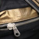 Chloe Hand Bag Leather Gold 6HS184-50 bs4554