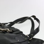 Chloe Tote Bag Leather Black bs4744