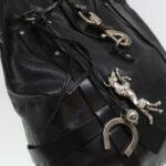Chloe Tote Bag Leather Black bs4744