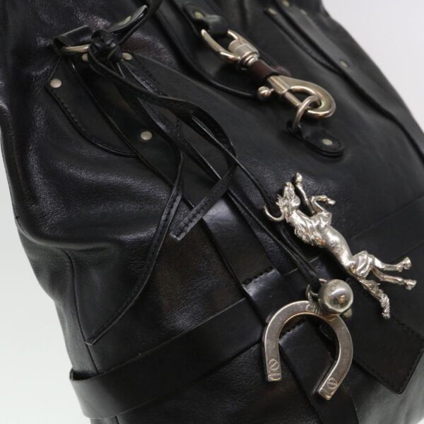 Chloe Tote Bag Leather Black bs4744