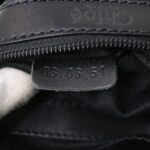 Chloe Tote Bag Leather Black bs4744