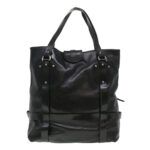 Chloe Tote Bag Leather Black bs4744