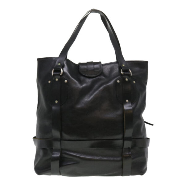 Chloe Tote Bag Leather Black bs4744