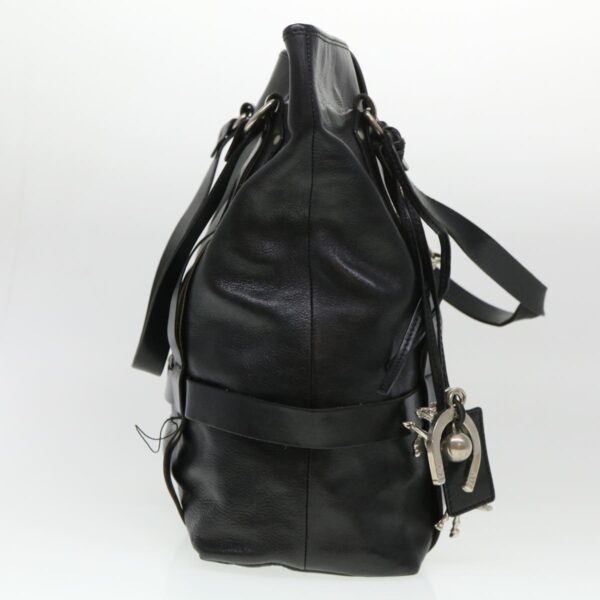 Chloe Tote Bag Leather Black bs4744