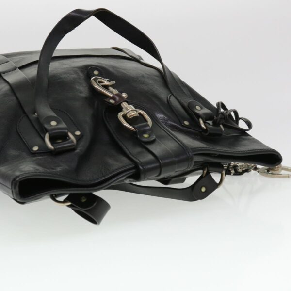 Chloe Tote Bag Leather Black bs4744