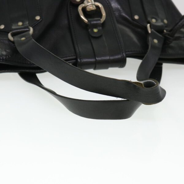 Chloe Tote Bag Leather Black bs4744