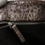 Chloe Shoulder Bag Leather Silver 04-07-53-2 bs5080