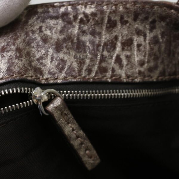 Chloe Shoulder Bag Leather Silver 04-07-53-2 bs5080