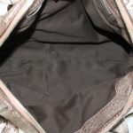 Chloe Shoulder Bag Leather Silver 04-07-53-2 bs5080