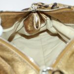 Chloe Paddington Hand Bag Leather Gold 03-09-51-5811 bs5464