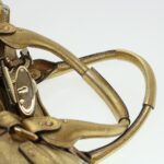Chloe Paddington Hand Bag Leather Gold 03-09-51-5811 bs5464
