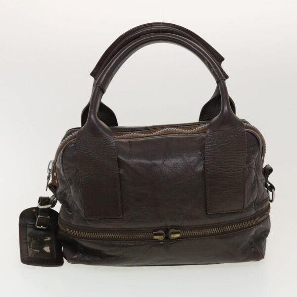 Chloe Wallet Hand Bag Leather 4Set Brown Red black bs5553