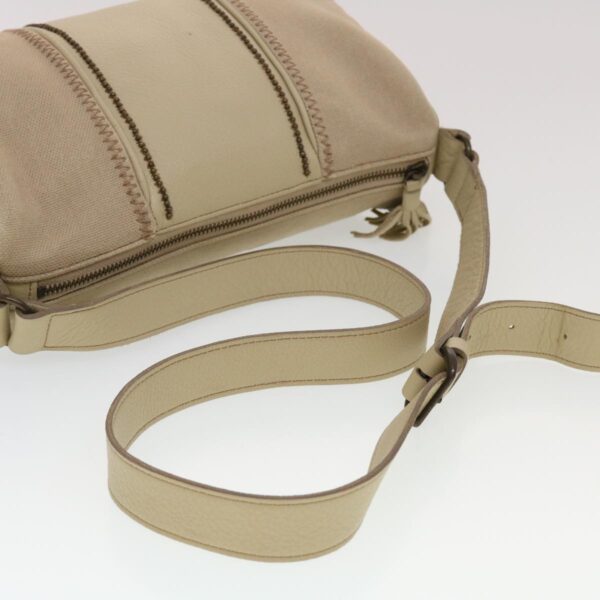 Chloe Shoulder Bag Canvas Beige bs5650