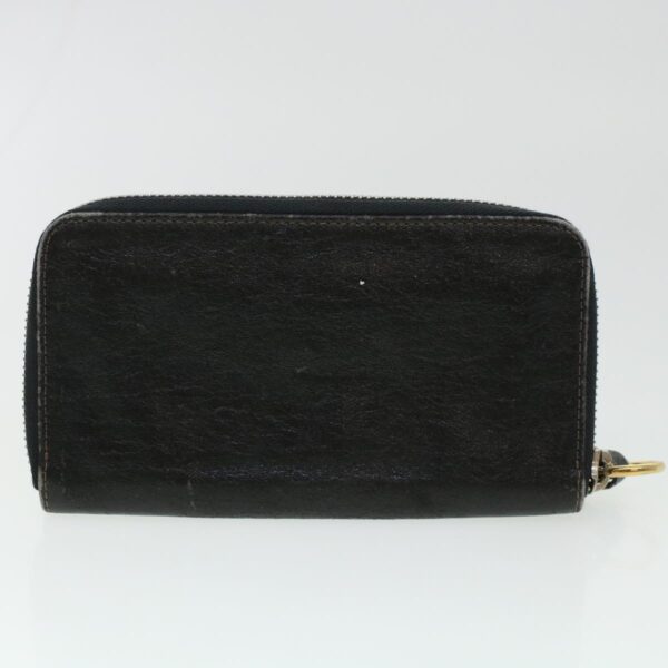 Chloe Wallet Enamel Leather 4Set Black Brown bs6293