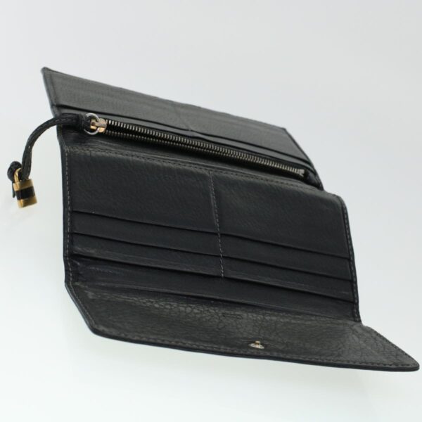 Chloe Wallet Enamel Leather 4Set Black Brown bs6293