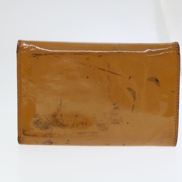 Chloe Wallet Enamel Leather 4Set Black Brown bs6293