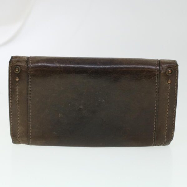 Chloe Wallet Enamel Leather 4Set Black Brown bs6293