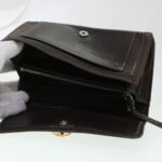 Chloe Wallet Enamel Leather 4Set Black Brown bs6293