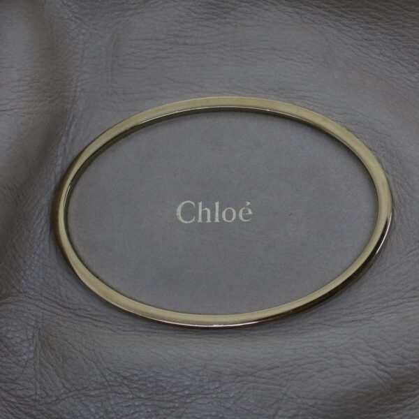 Chloe Victoria Hand Bag Leather Beige bs6433