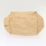 Chloe Hand Bag Leather 2way Shoulder Bag Beige 02-11-50 bs6747