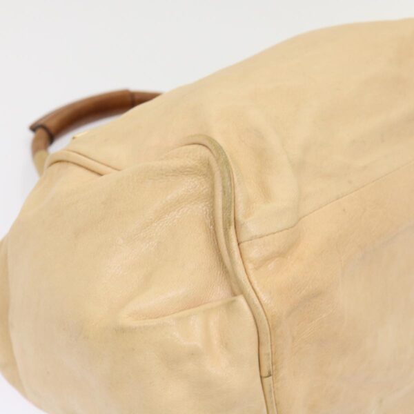 Chloe Hand Bag Leather 2way Shoulder Bag Beige 02-11-50 bs6747
