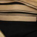 Chloe Hand Bag Leather 2way Shoulder Bag Beige 02-11-50 bs6747