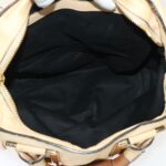 Chloe Hand Bag Leather 2way Shoulder Bag Beige 02-11-50 bs6747