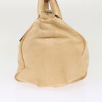 Chloe Hand Bag Leather 2way Shoulder Bag Beige 02-11-50 bs6747