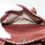 Chloe Hand Bag Leather Brown 02-05-53 bs6748