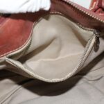 Chloe Hand Bag Leather Brown 02-05-53 bs6748