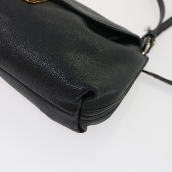 Chloe Shoulder Bag Leather Black bs7243