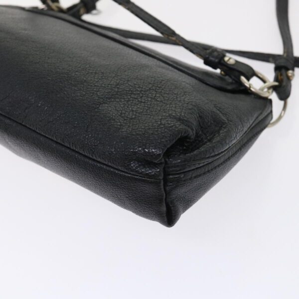 Chloe Shoulder Bag Leather Black bs7243