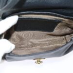 Chloe Shoulder Bag Leather Black bs7243