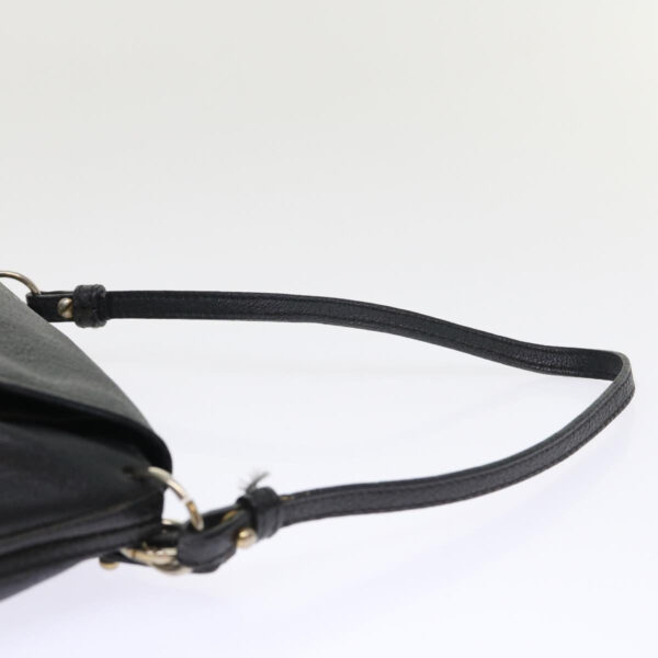 Chloe Shoulder Bag Leather Black bs7243