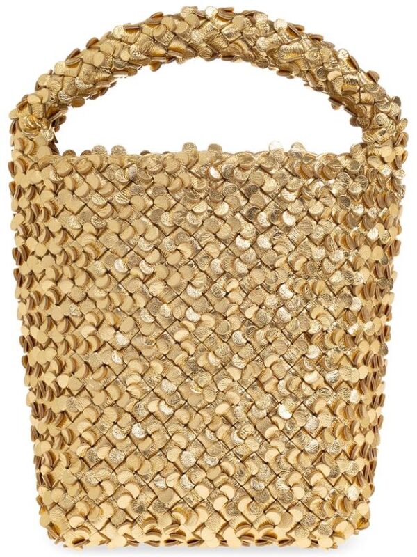 Bottega Veneta Bottega Veneta ‘Cabat Small’ Bucket Bag, Women's, Gold