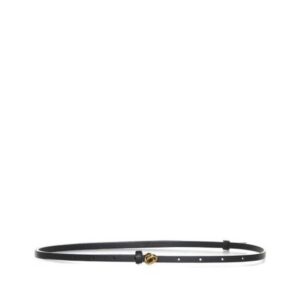 Bottega Veneta Regular Belt 776108VALKO1019 BLACK M BRASS