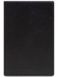 Bottega Veneta Intrecciato Magnet Leather Card Wallet Black