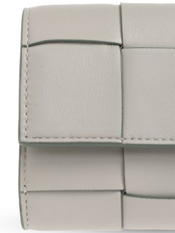 Bottega Veneta Cassette Tri-Fold Zipper Wallet 750245