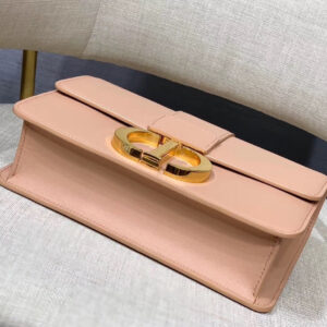 Dior 30 Montaigne Shoulder Bag In Pale Pink Calfskin