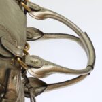 Chloe Paddington Hand Bag Leather Gold ep1116