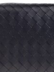 Bottega Veneta Bottega Veneta Leather Handbag, Men's, Navy Blue