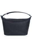 Bottega Veneta Women's Intrecciato Shoulder Bag Black